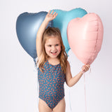 Intero Olimpia Leopard blu