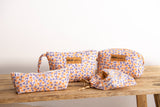 Set bauletto/ pochette / astuccio orange flower