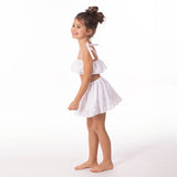 Gonna e top bianco sangallo