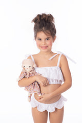 Petalo bianco sangallo