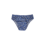 Leo slip conchiglie blu