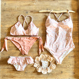 Bikini Bralette Leopard nocciola