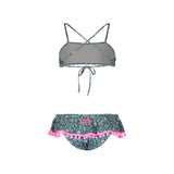 Bikini Elisa leopard blu