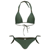 Bikini Vela lurex verde