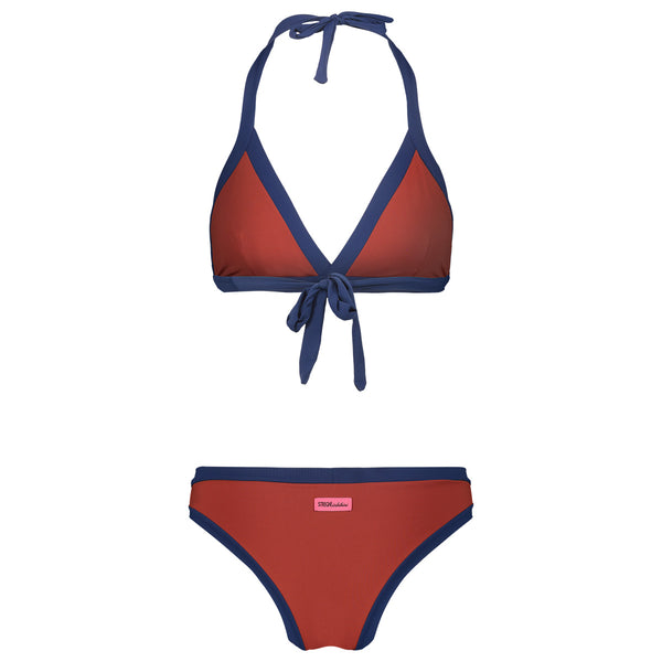 Bikini Sabina brown blue donna