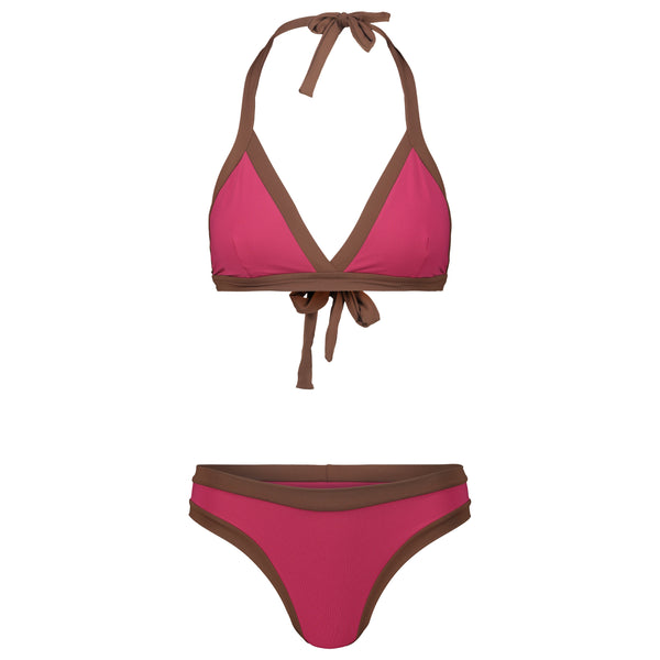 Bikini Sabina ciclamino brown donna