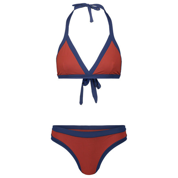 Bikini Sabina brown blue donna