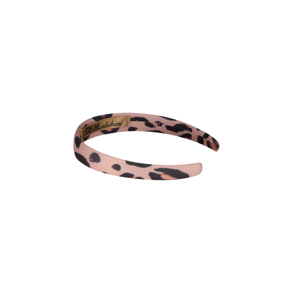 Cerchietto pink leopard