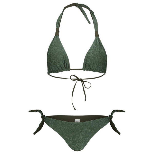 Bikini Vela lurex verde
